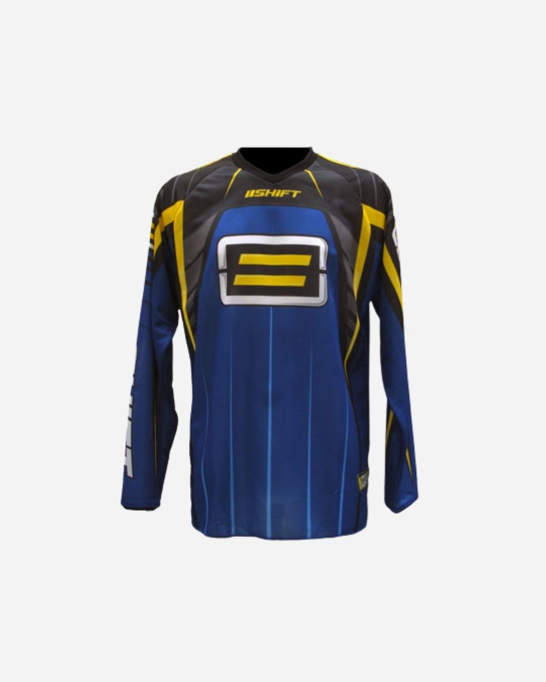 Maillot Shift Racing P-Strik - Bleu/Jaune