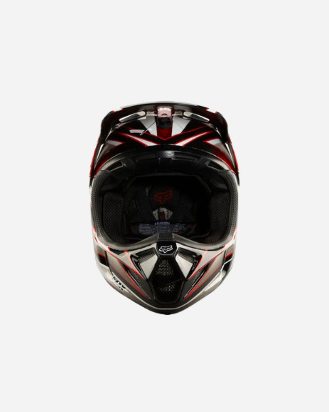 Casque Fox Racing V4 Race - Noir/Rouge