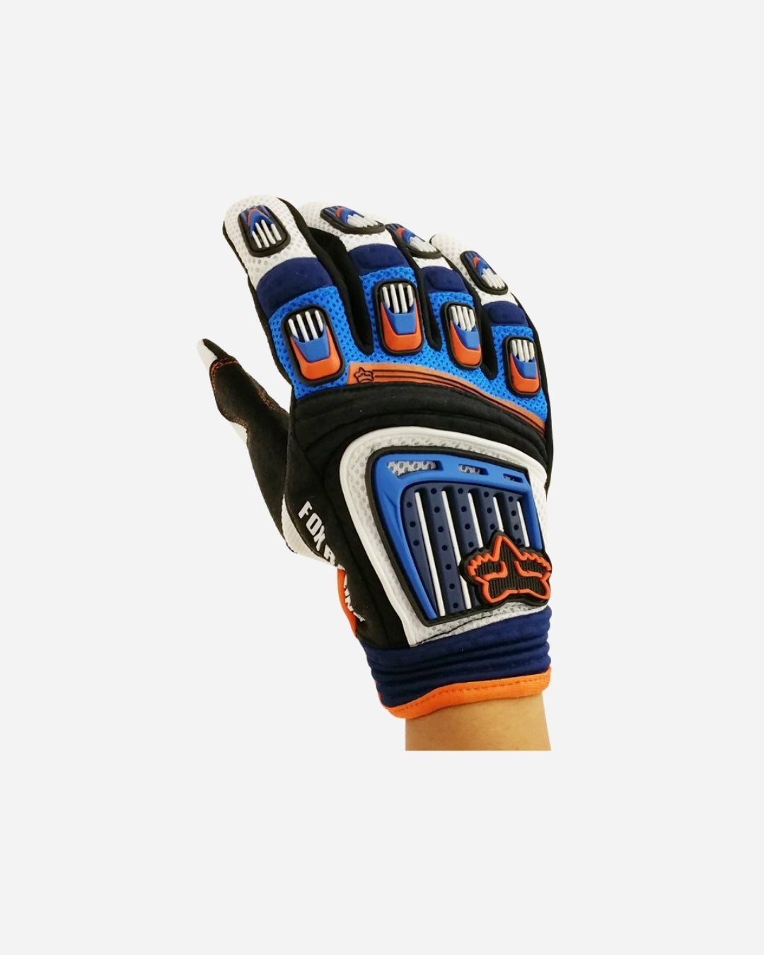 Gants Fox Racing Flex - Bleu marine/Orange