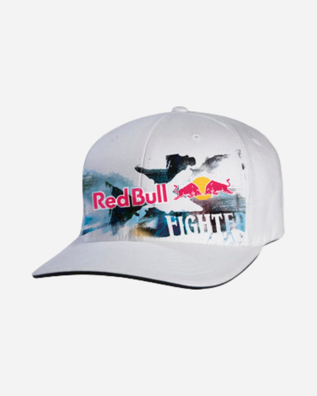 Casquette Snapback Fox Racing Red Bull Neg Space - Blanc