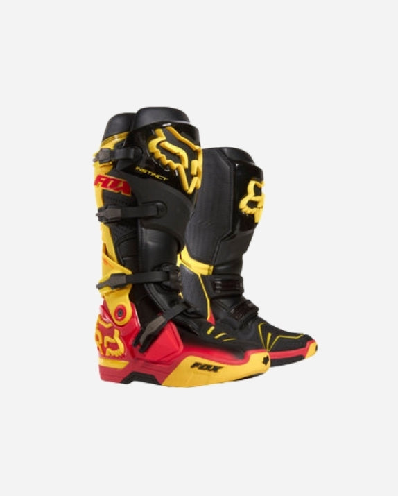 Bottes Fox Racing Instinct Reed - Rouge/Jaune