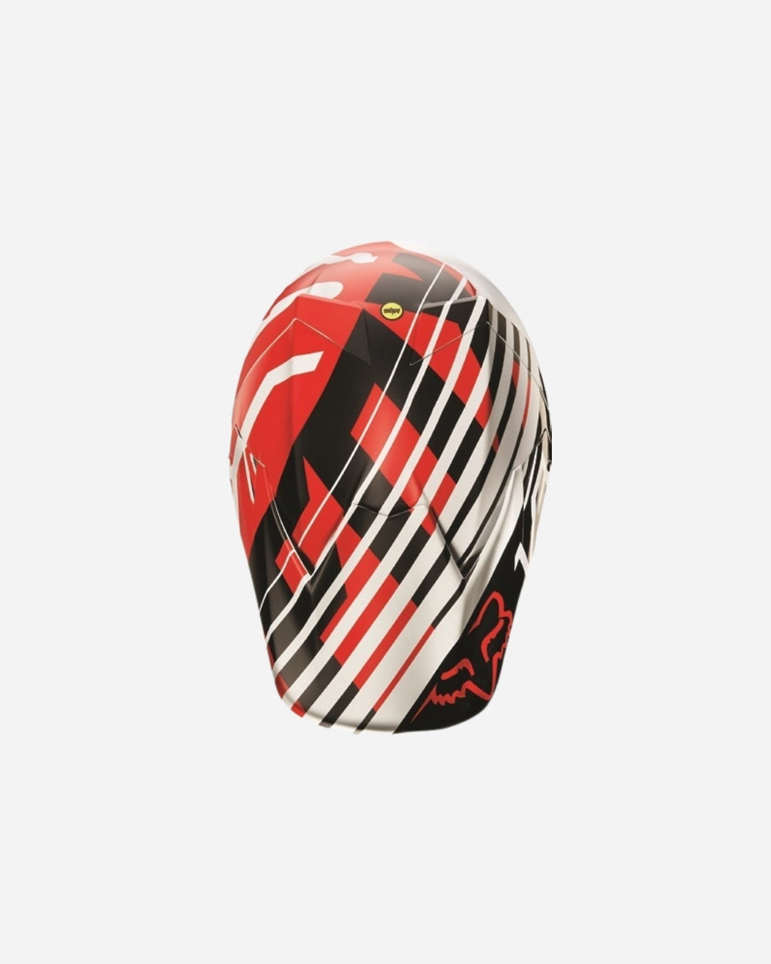 Fox Racing V3 Savant Helm - Rot