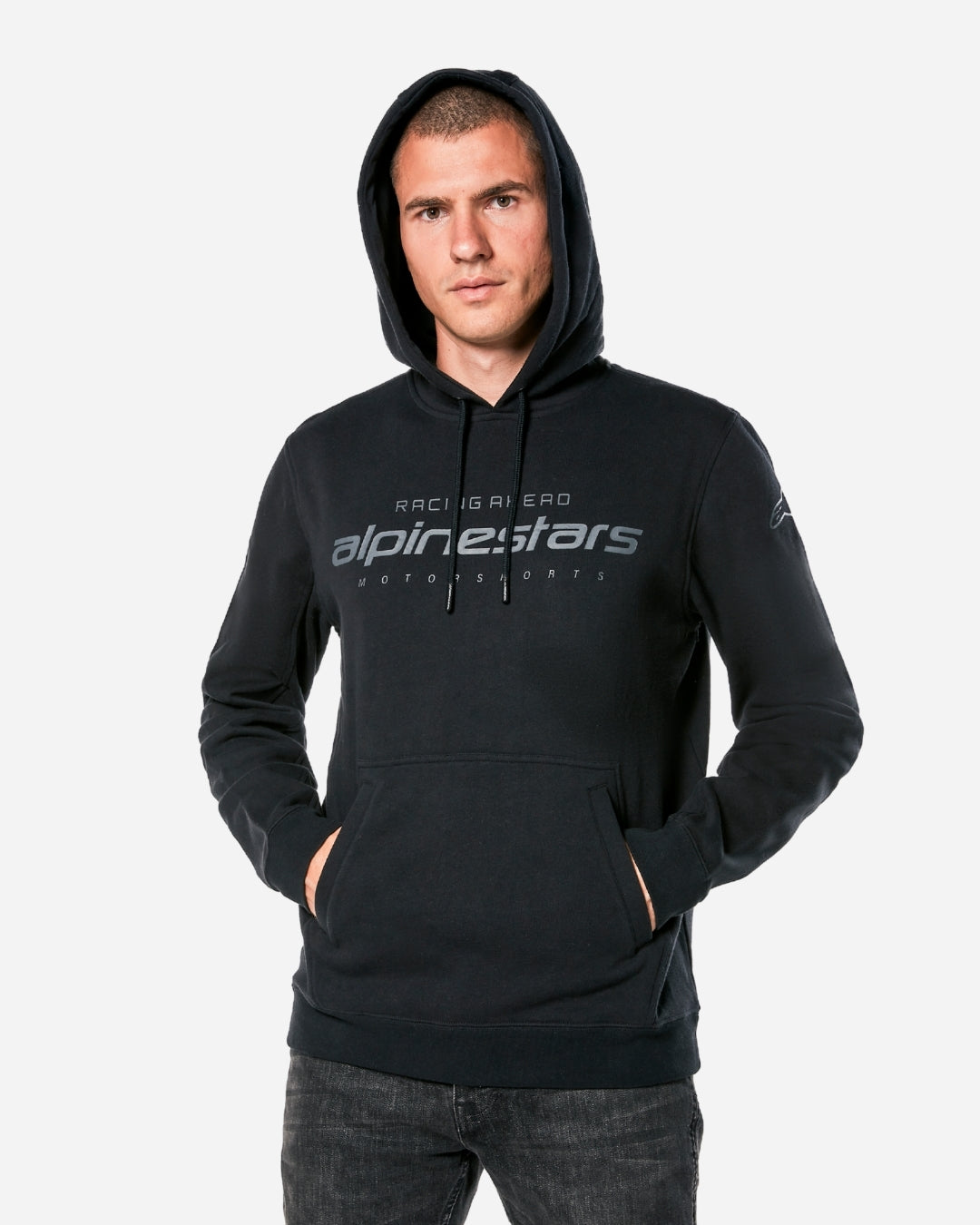 Sweat à capuche Alpinestars Set - Noir