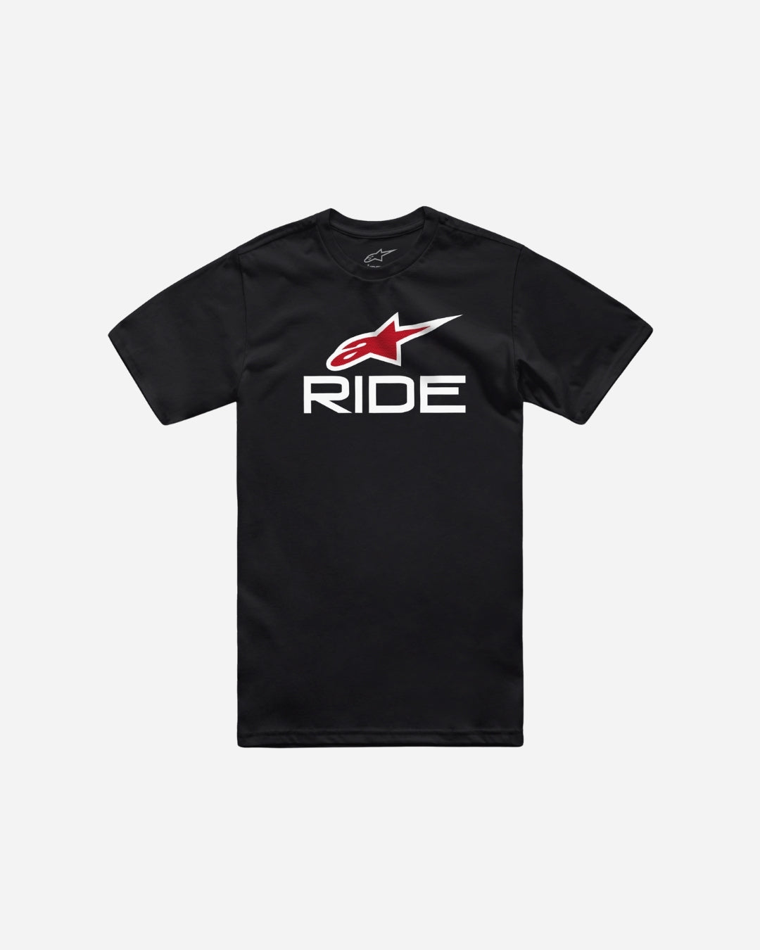 Maglietta Alpinestars Ride 4.0 CSF - Nero/Bianco/Rosso