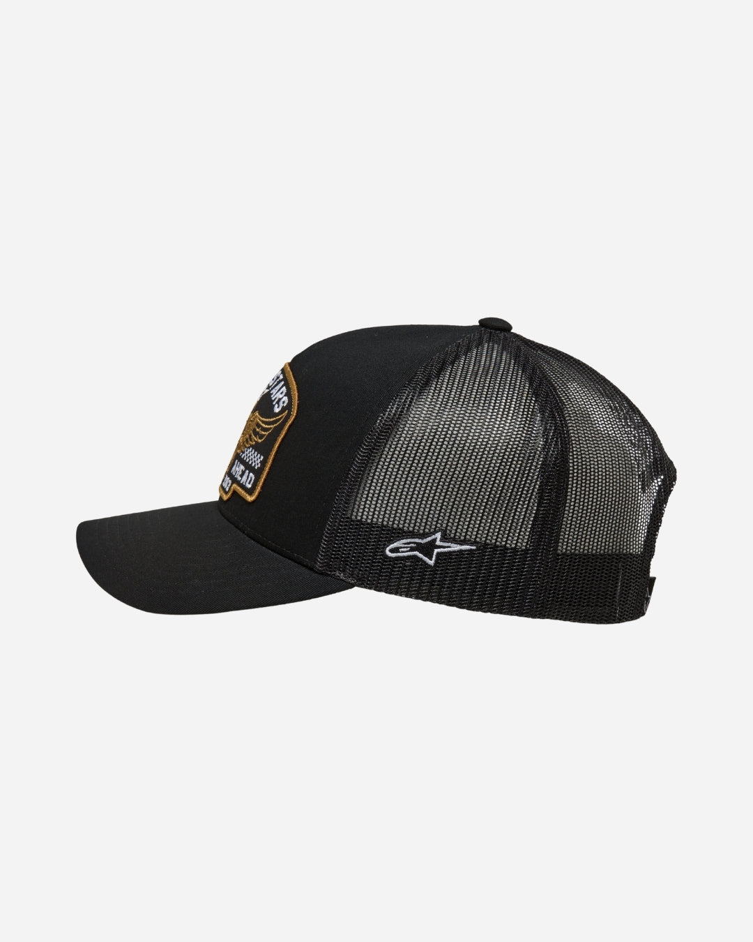 Casquette Trucker Alpinestars Heritage Patch - Noir/Noir