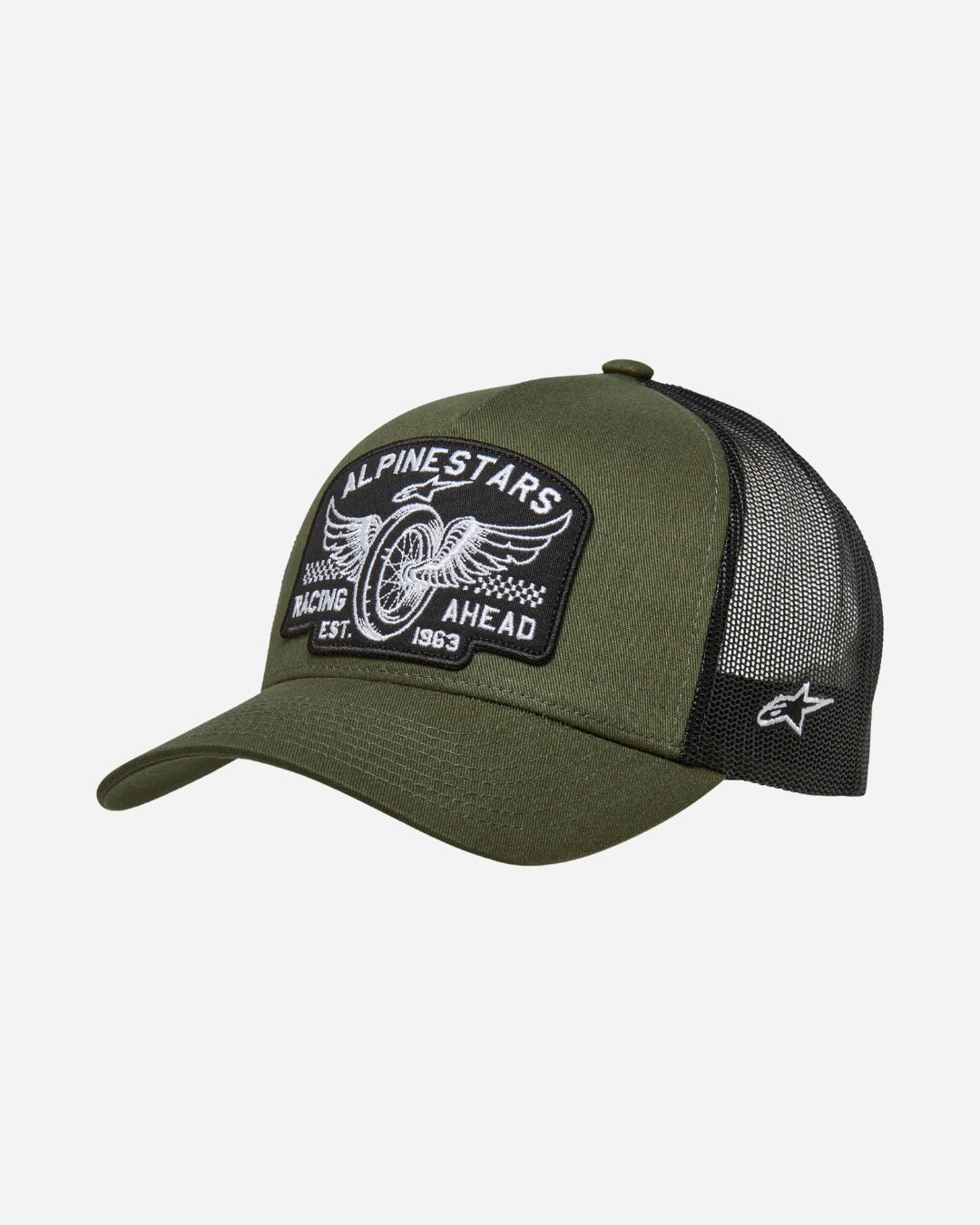 Casquette Trucker Alpinestars Heritage Patch - Militaire/Noir