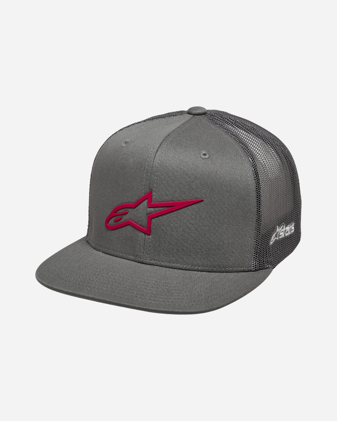 Cappellino da camionista Alpinestars 3D Ageless - Grigio/Rosso
