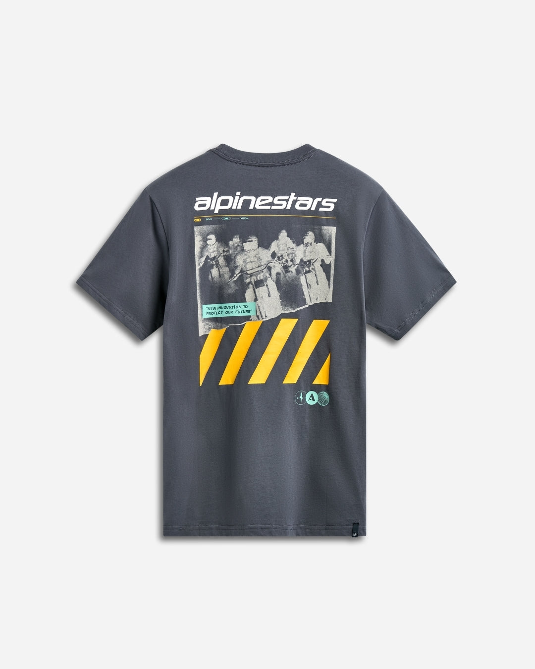 Alpinestars No Barrier Kurzarm-T-Shirt – Grau