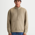 Felpa con mezza zip Alpinestars Apera - Beige