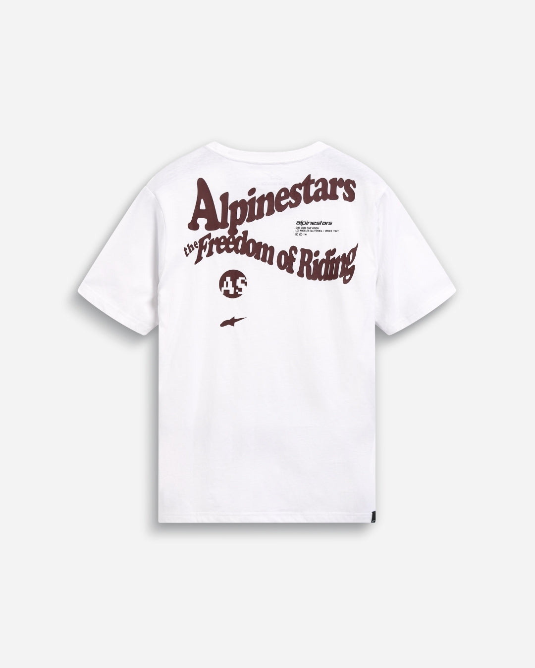 Alpinestars Swishy Kurzarm-T-Shirt – Weiß