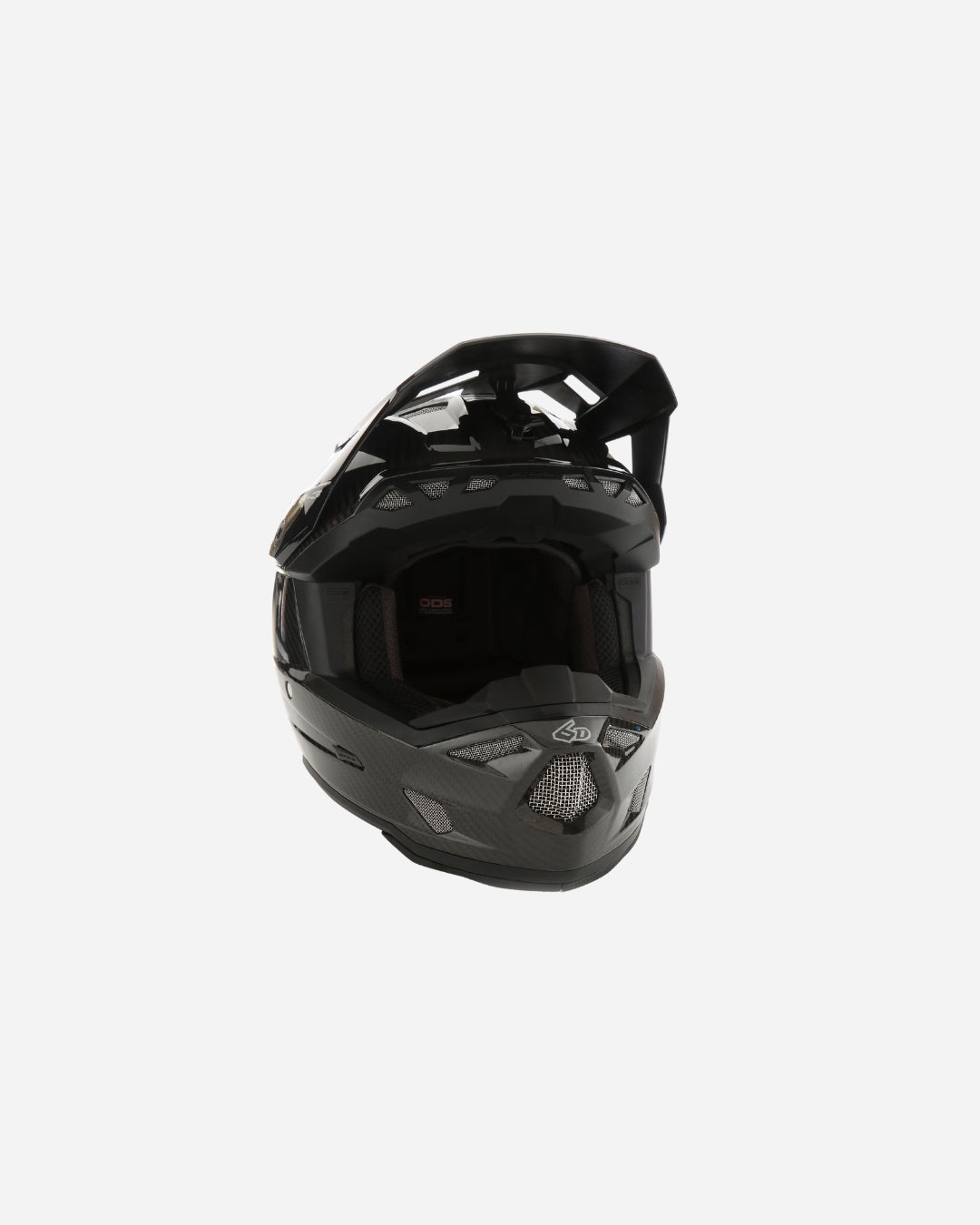 Casque 6D ATR-3 Solid - Noir Brillant (Homologué FIM)