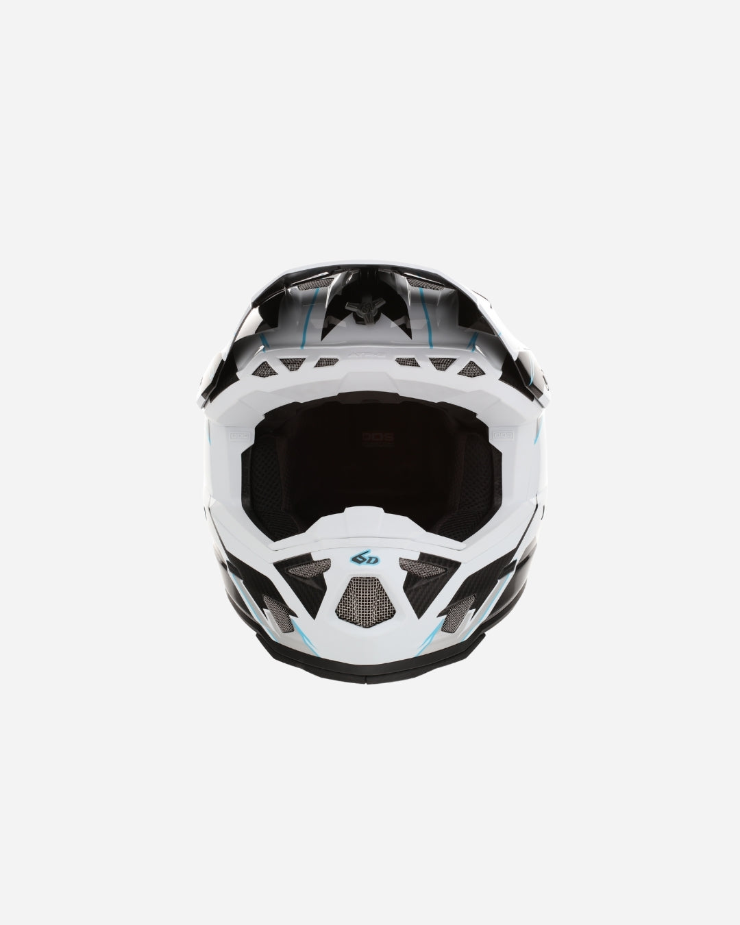 Casco 6D ATR-3 Reflex - Bianco Gloss (Omologato FIM) FRHPhe-02