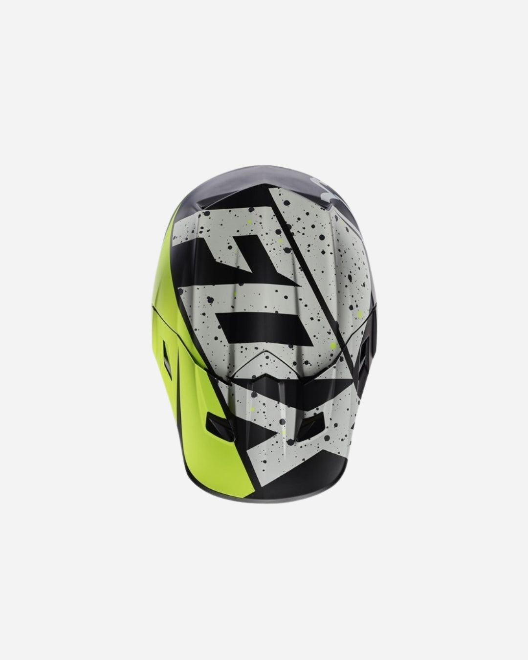 Casque Fox Racing V2 Nirv - Gris/Jaune
