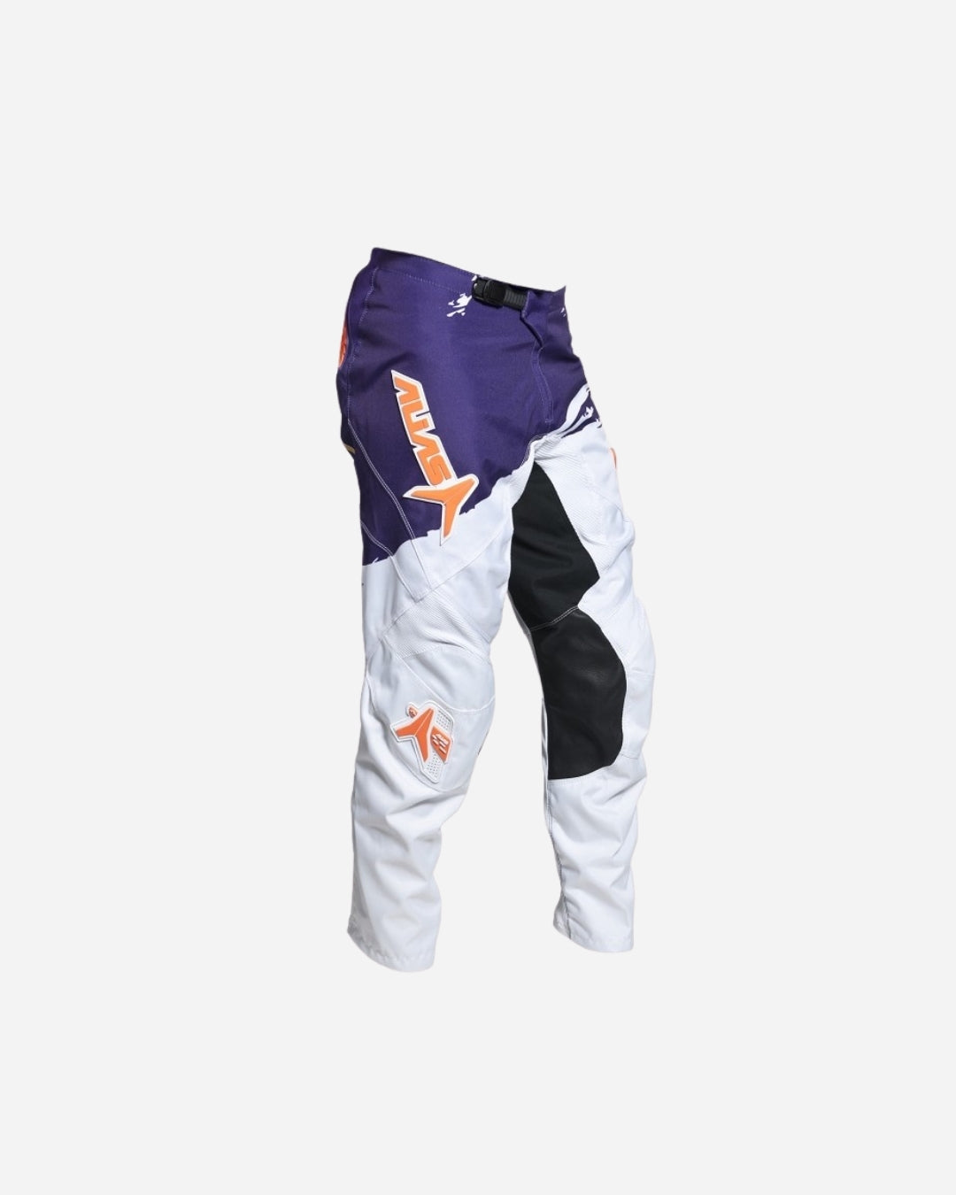 Pantalon Alias Racing A2 - Orange/Violet Énergy