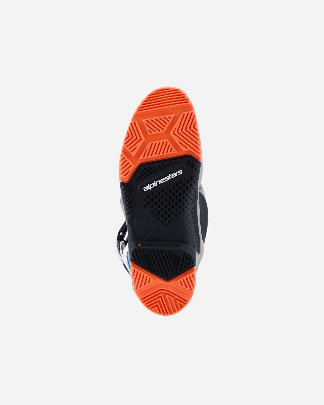 Enduro Alpinestars Tech 7 - Noir/Gris chaud/Orange Fluo