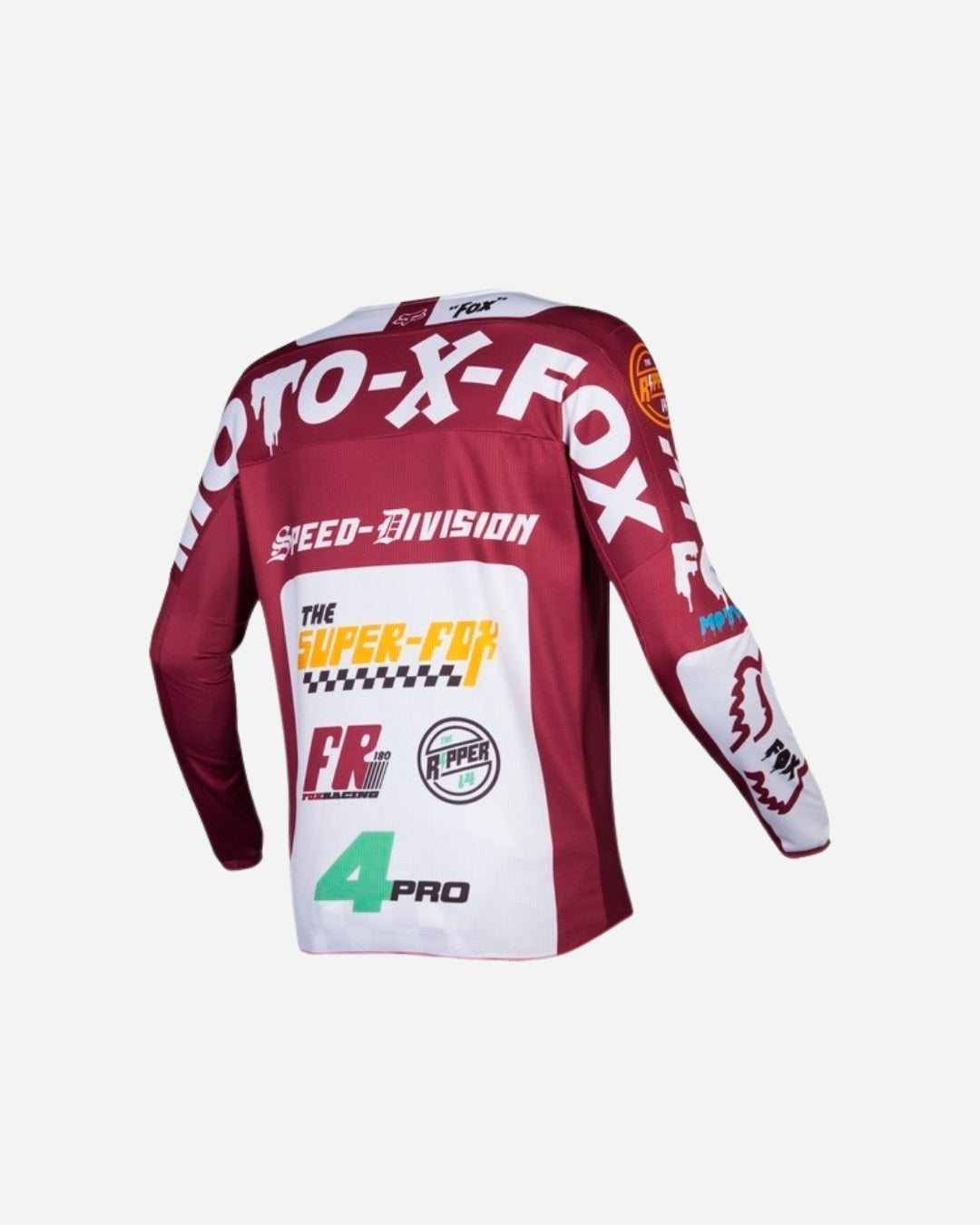 Maillot Fox Racing 180 Czar - Rouge