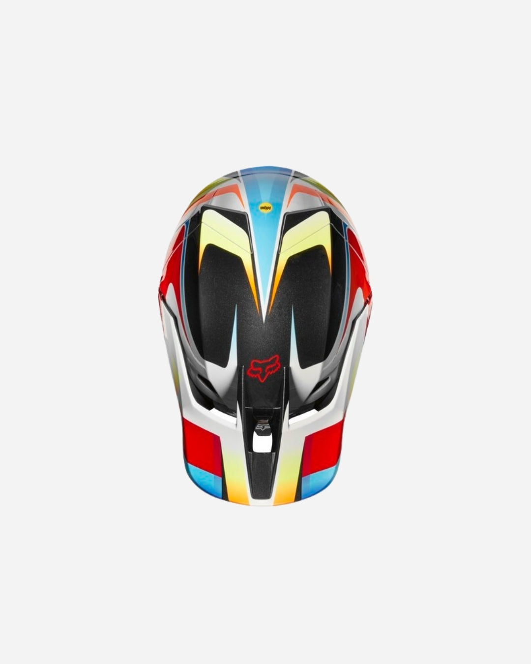 Fox Racing V3 Helmet - Red/Yellow