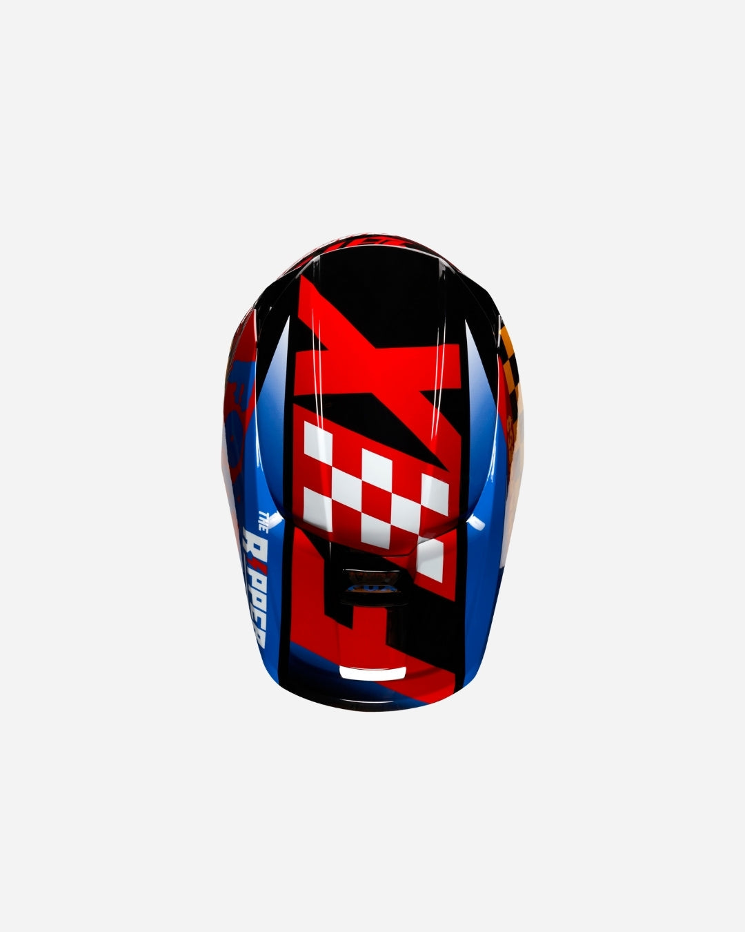 Casque Fox Racing V1 Czar - Noir/Jaune