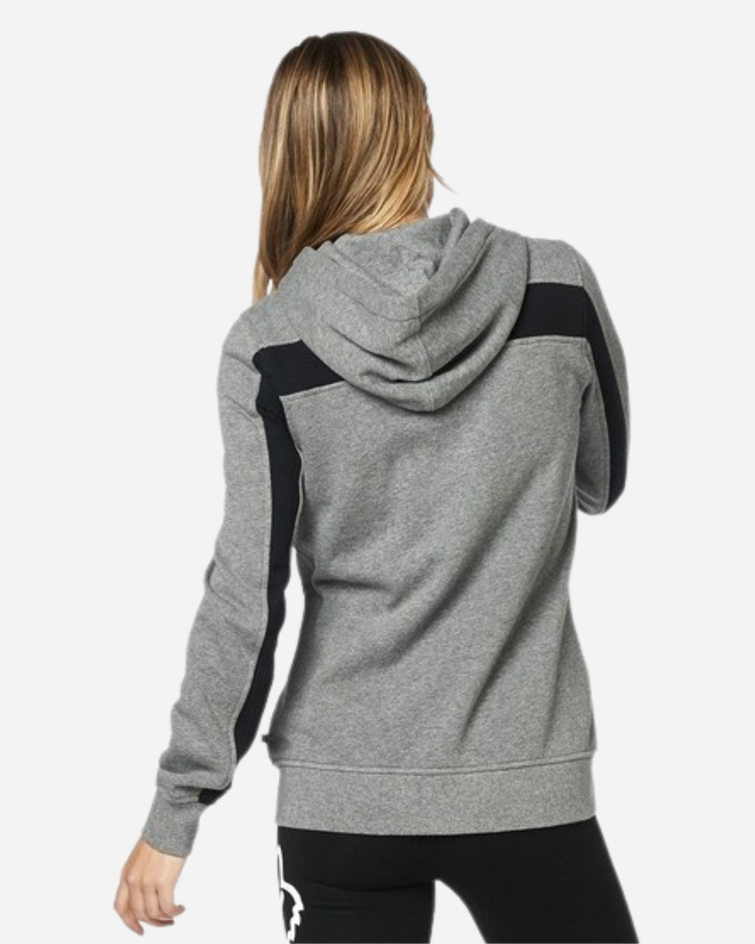 Sweat à capuche zippé Fox Racing Solo - Gris