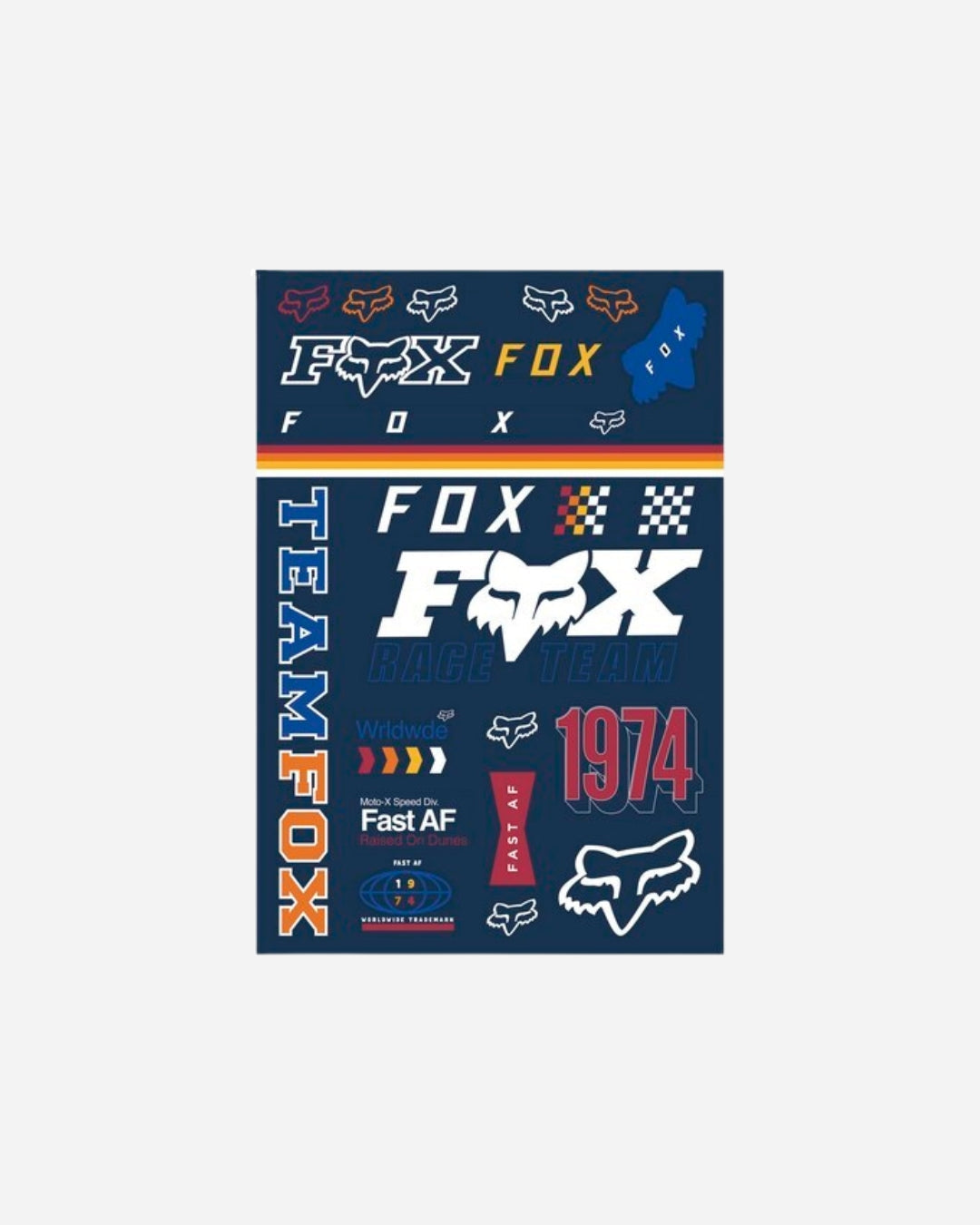 Autocollant Fox Racing - 20cm