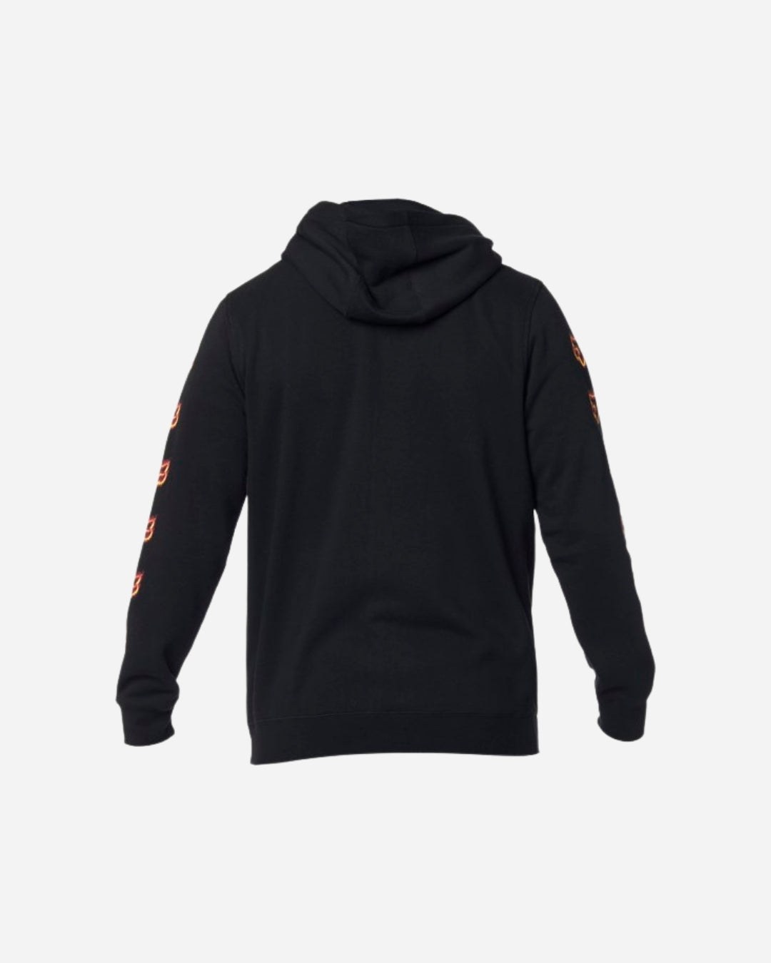 Fox Racing Flame Head Kapuzenjacke mit Reißverschluss – Schwarz