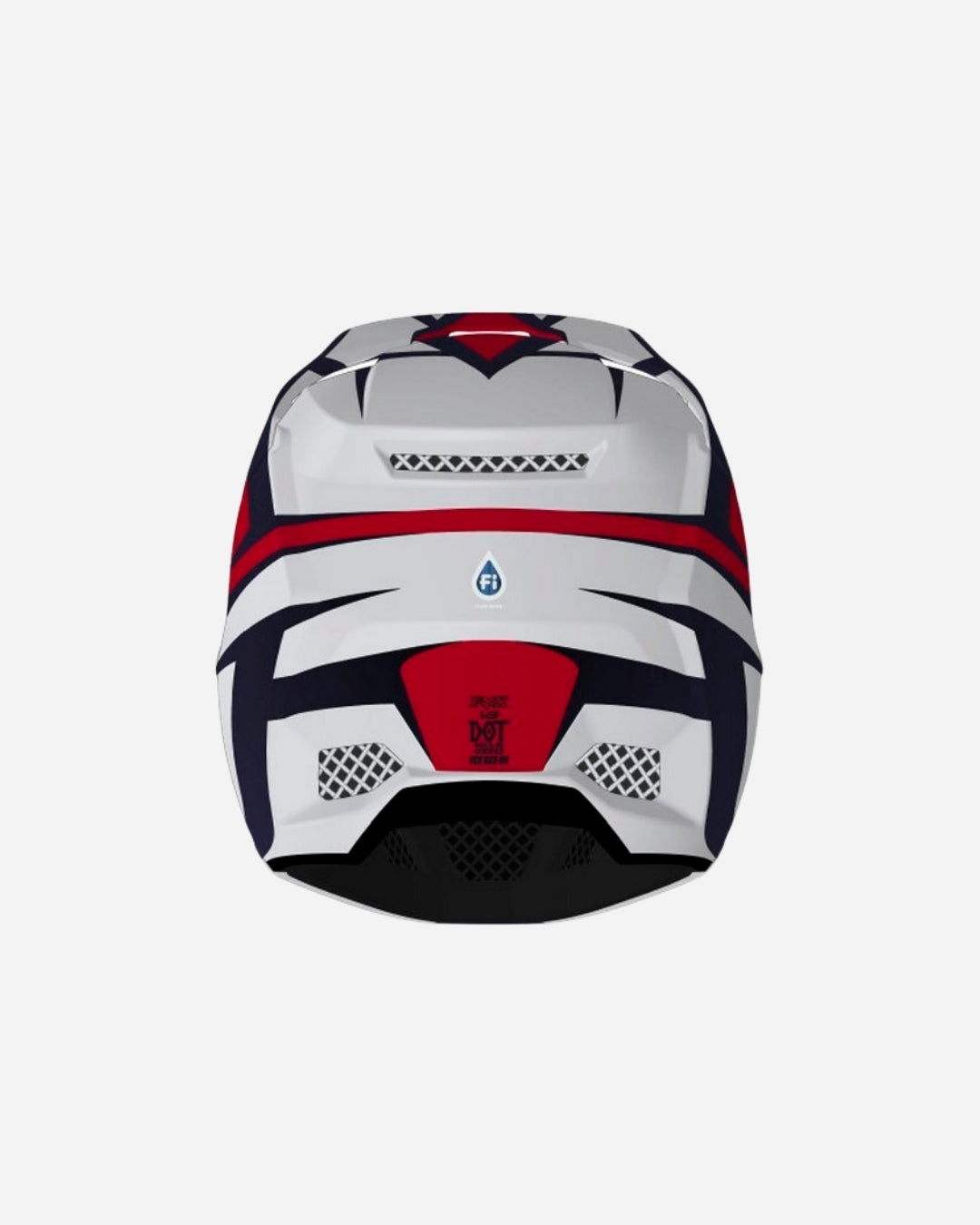 Casque Fox Racing V3 Idol - Gris clair