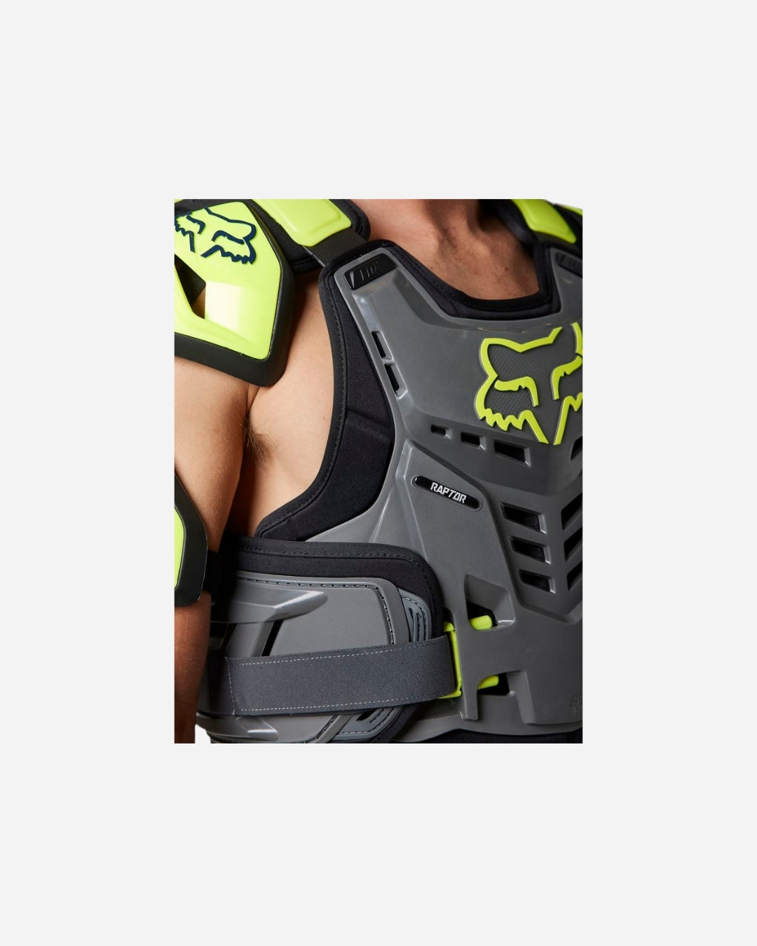 Plastron CE Fox Racing Raptor - Dark Shadow