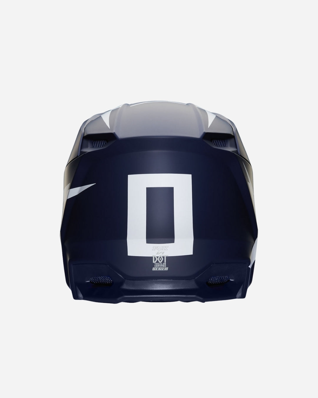 Fox Racing V1 Werd Helm – Marineblau