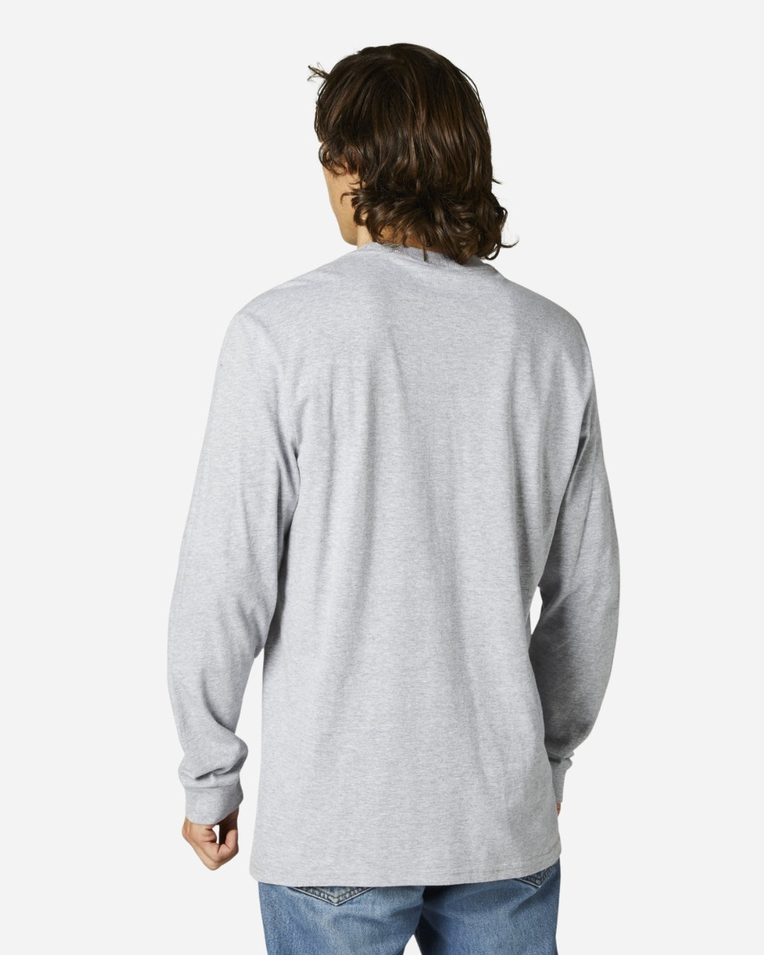 Fox Racing Traditional long-sleeved T-shirt - Light heather grey