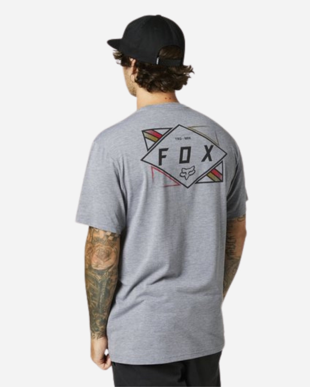 Fox Racing Burnt short-sleeved technical T-shirt - Heather Graphite