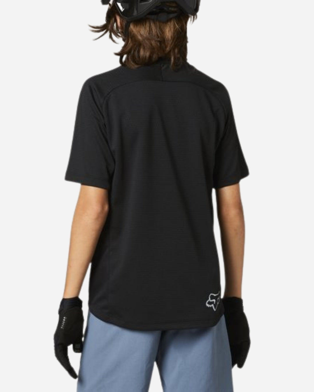 Maillot manches courtes enfant Fox Racing Defend - Noir