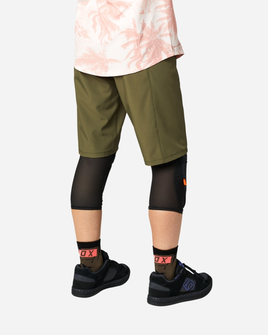 Short Femme Fox Racing Flexair Lite sans Doublure - Olive