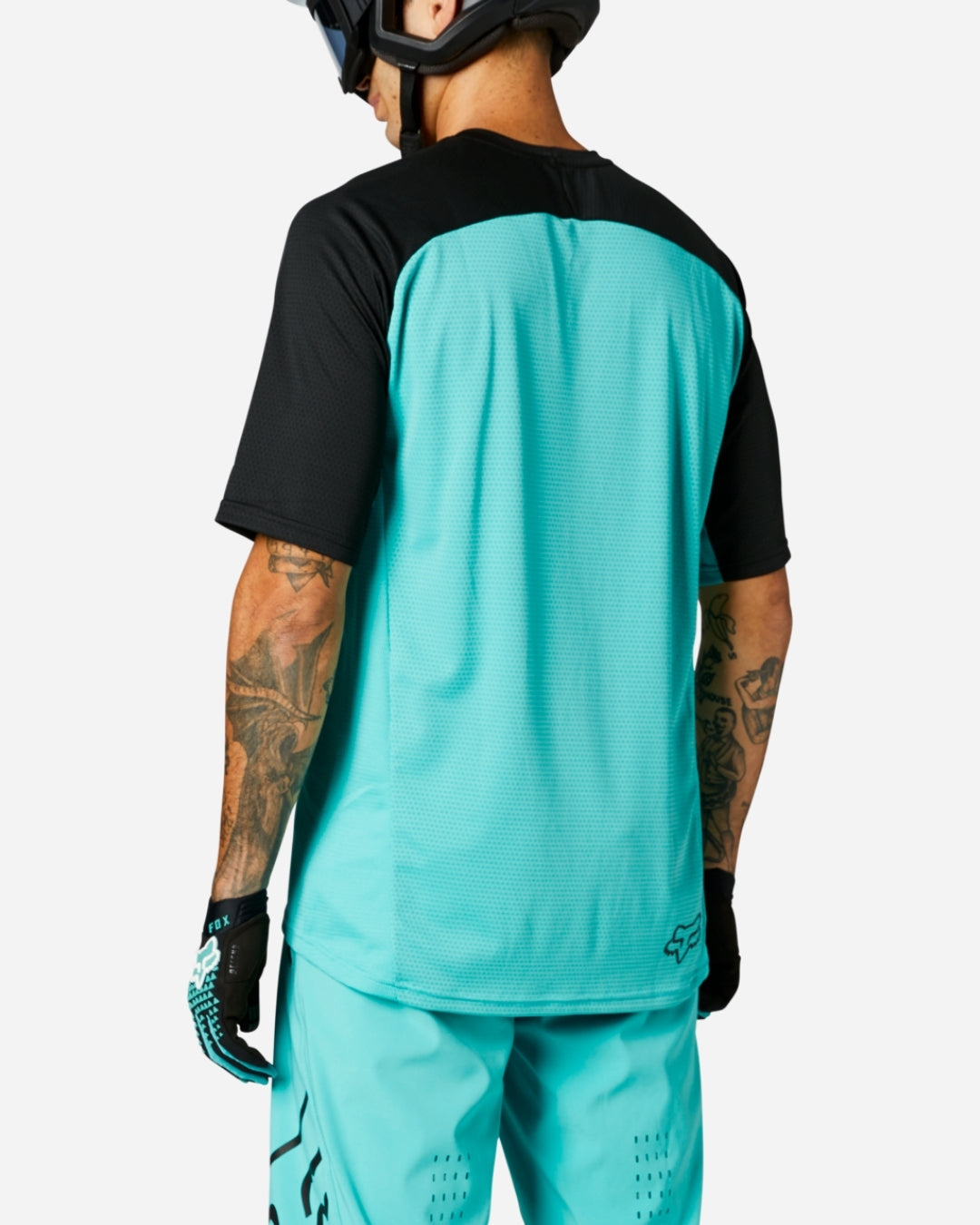 Fox Racing Defend Short Sleeve Jersey - Turquoise