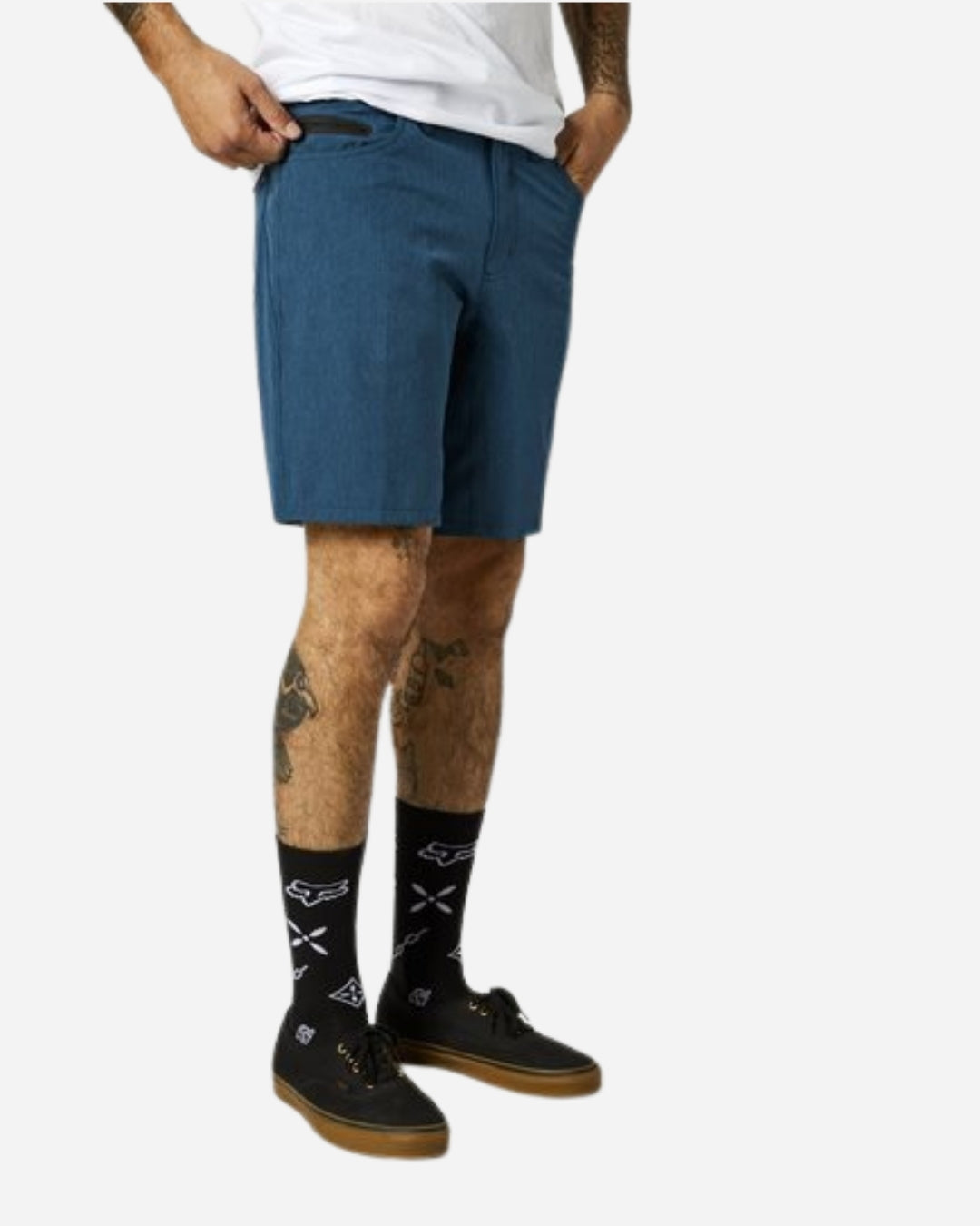 Short Tech 3.0 Fox Racing Machete - Indigo Foncé