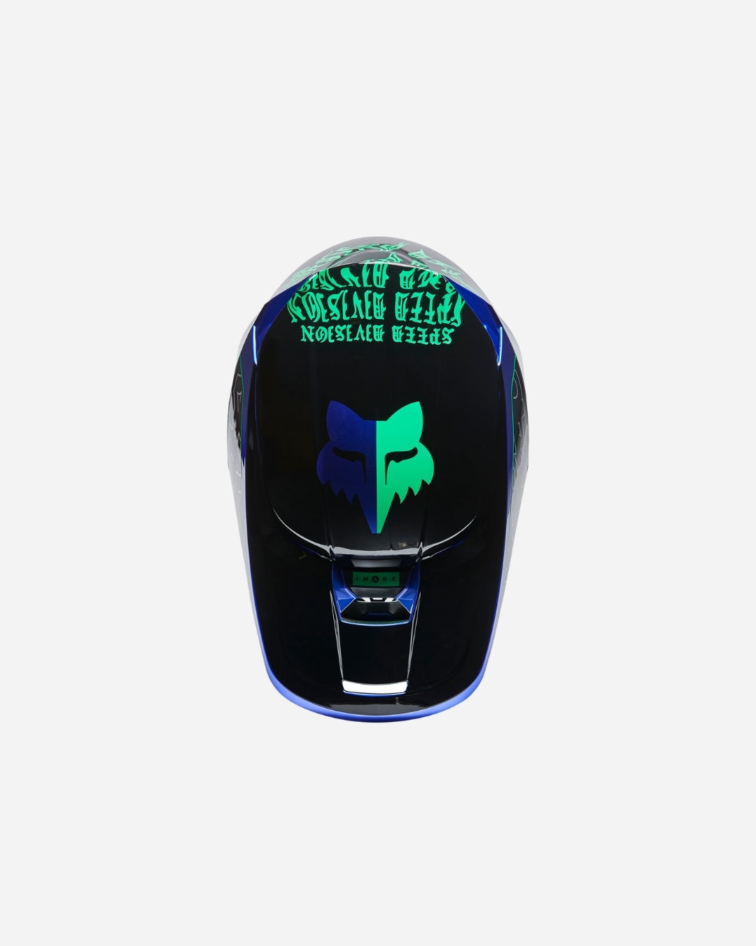 Casco Fox Racing V1 Peril - Blu