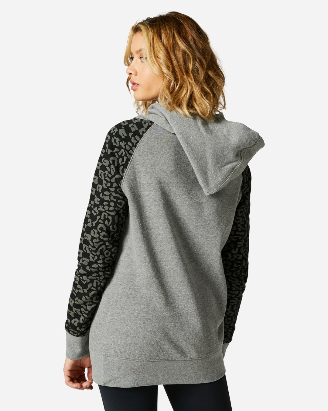 Felpa con cappuccio Fox Racing Society - Grigio mélange