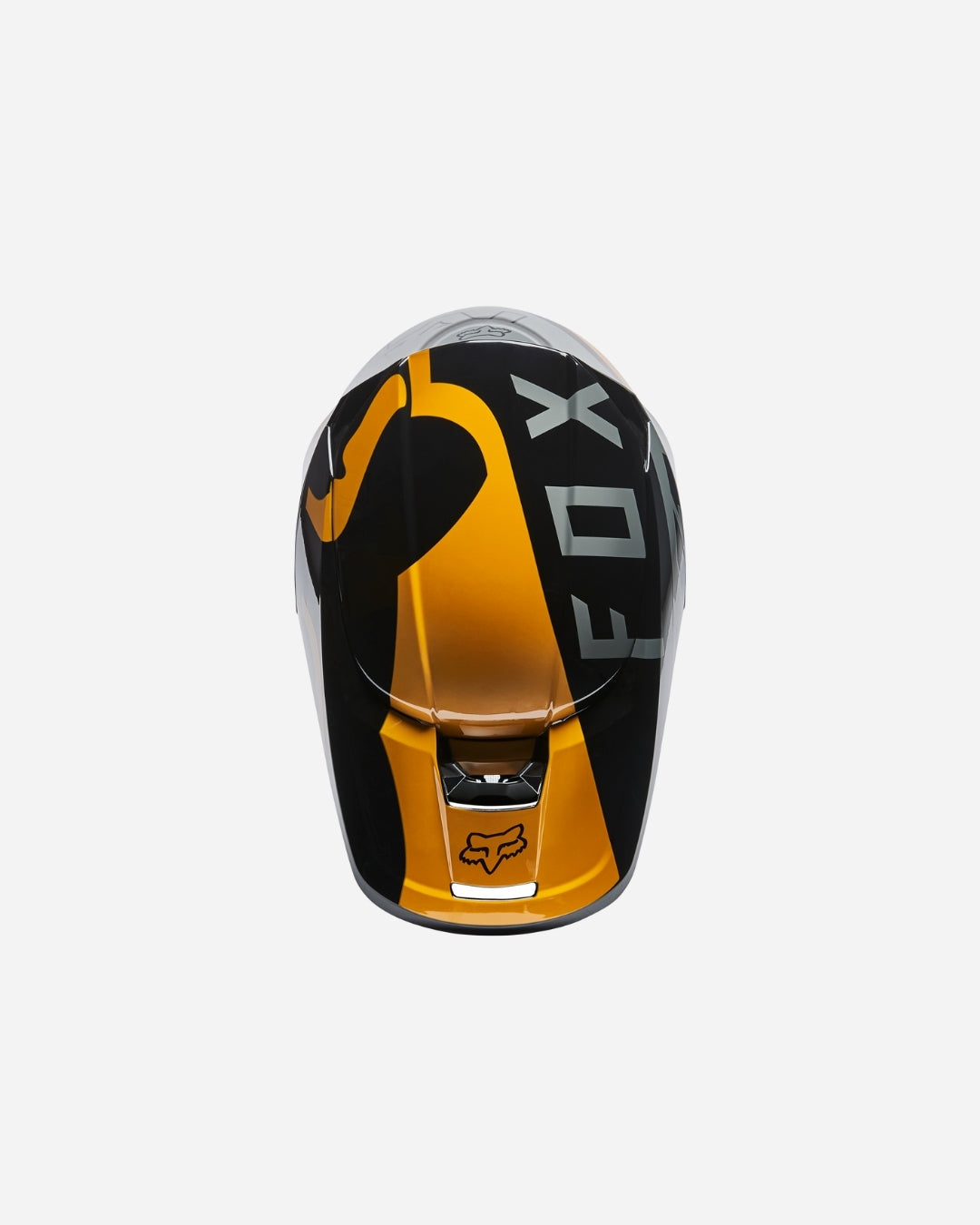 Casque enfant Fox Racing V1 Skew - Noir/Or