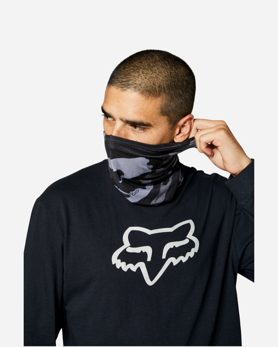 Fox Racing Legion Neck Warmer - Black Camouflage
