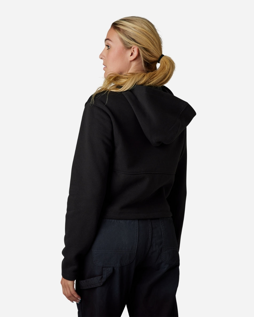 Sweat à capuche zippé DWR Fox Racing Calibrated - Noir