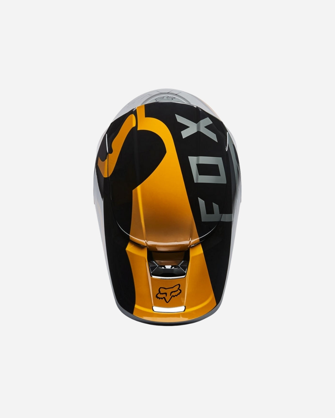 Visière Jeunes Fox Racing V1 Skew - Noir/Or