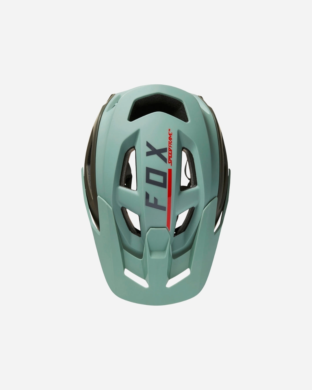 Fox Racing Speedframe Pro Blocked Helmet - Green