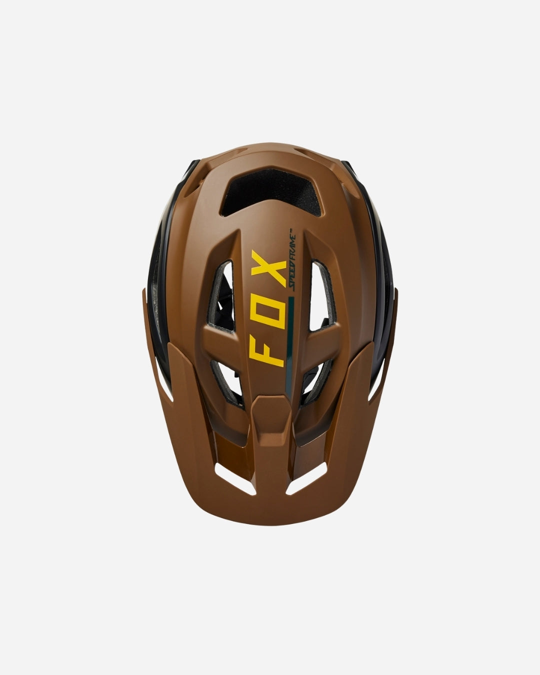 Fox Racing Speedframe Pro Blocked Helm - Braun
