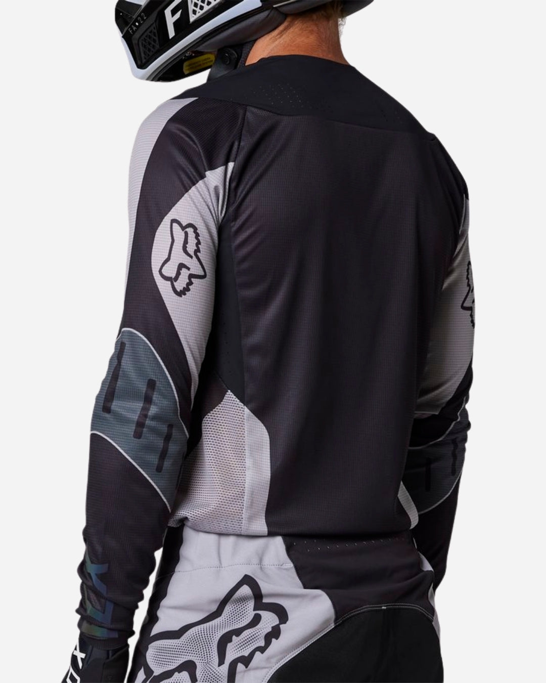 Maillot Fox Racing Flexair Ryaktr - Noir/Gris