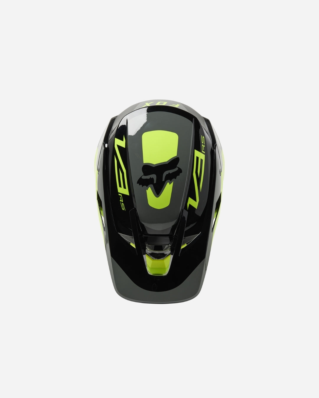 Casque Fox Racing V3 RS Efekt - Jaune fluo