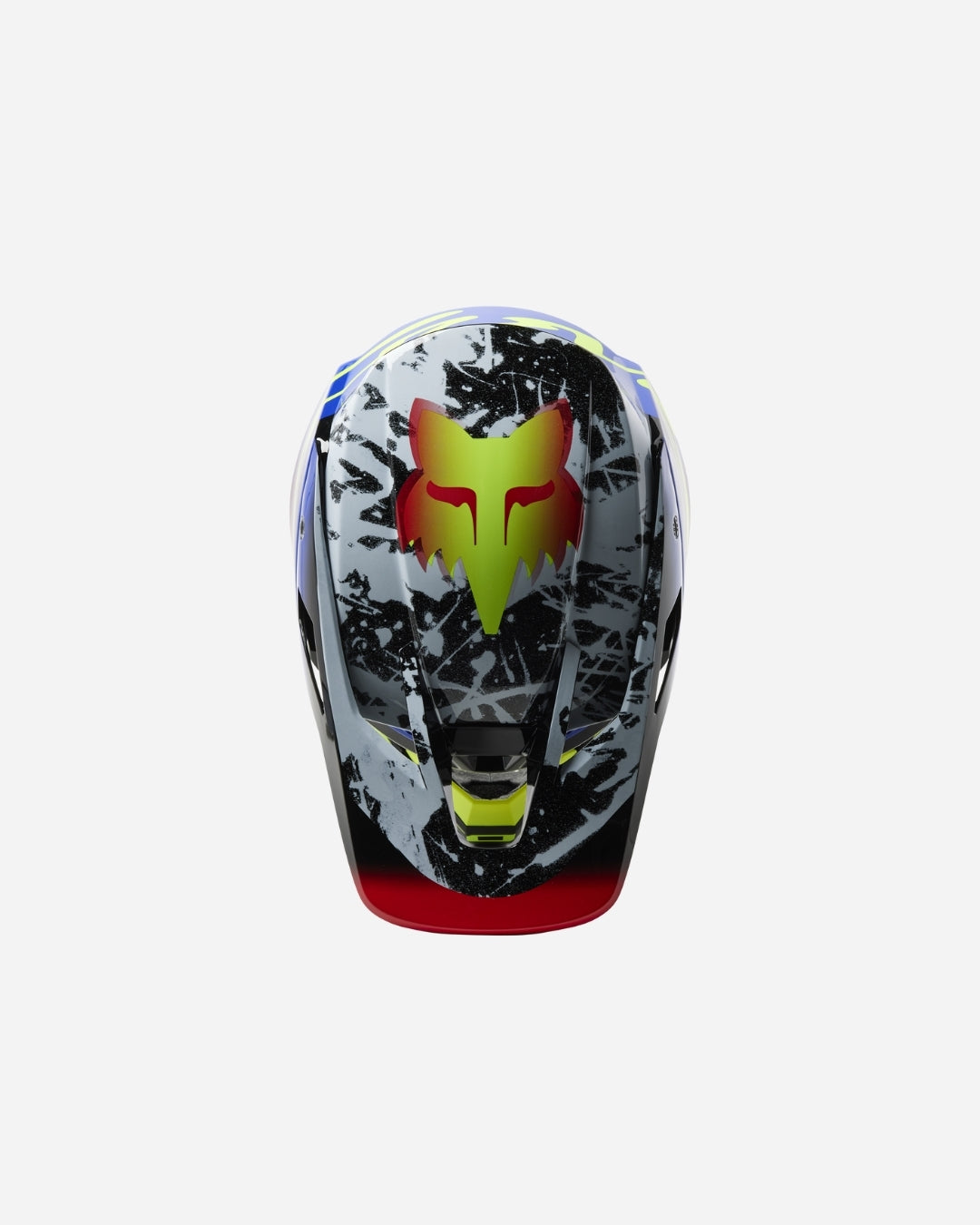 Casque Fox Racing V3 RS Dkay - Bleu/Rouge