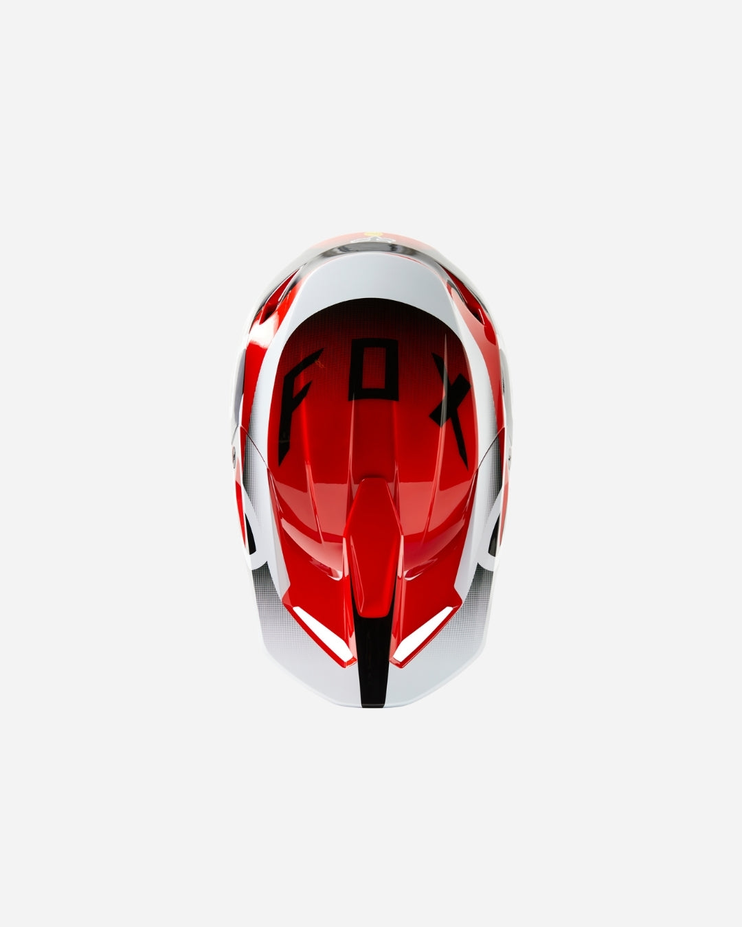Fox Racing V1 LEED Helm – Fluoreszierendes Rot