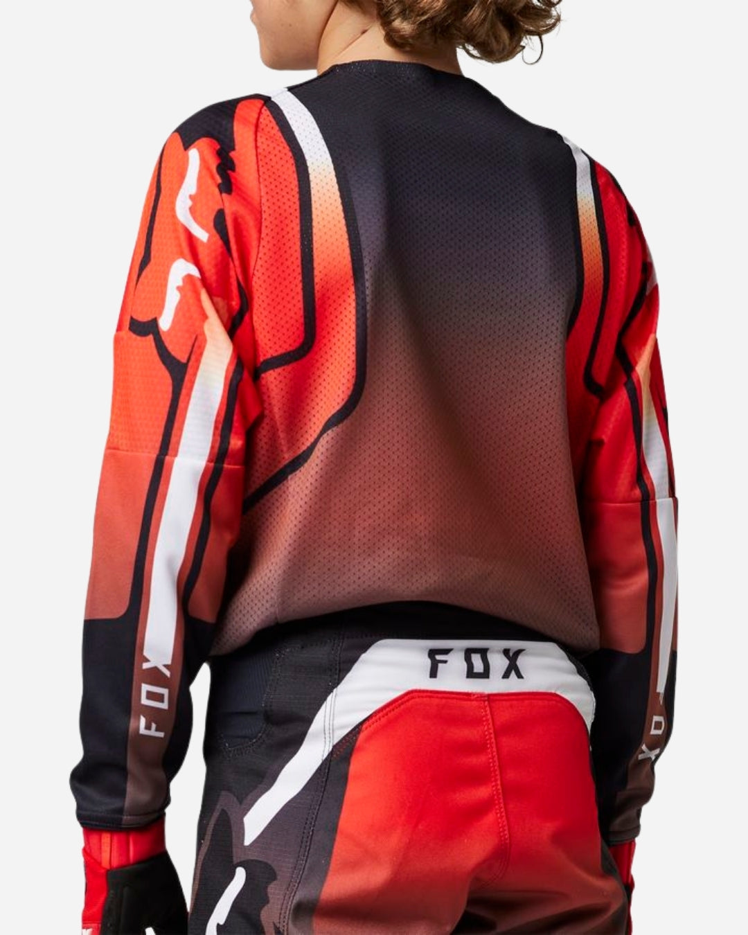 Maillot enfant Fox Racing 360 Vizen - Rouge fluo