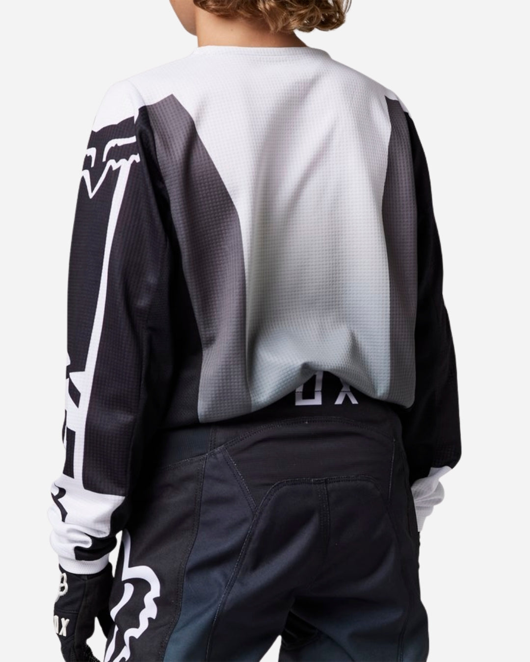 Maillot enfant Fox Racing 180 Leed - Noir/Blanc