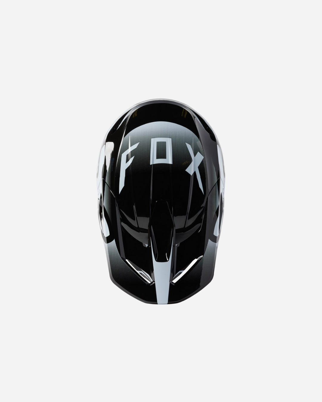 Casque enfant Fox Racing V1 Leed - Noir/Blanc
