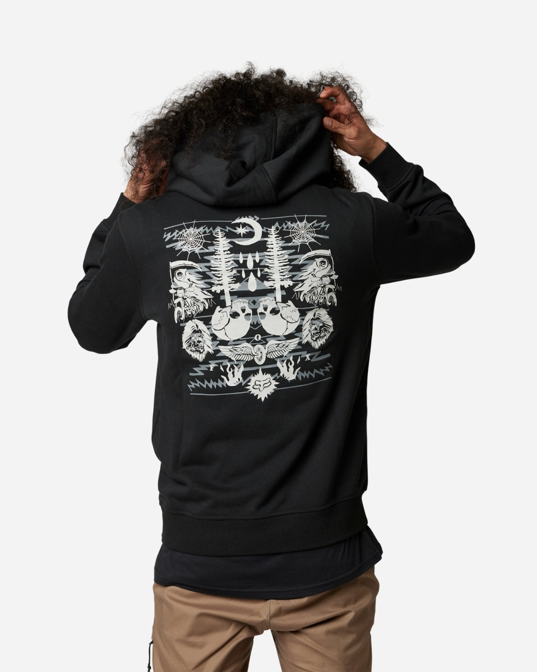 Fox Racing Coastal Blues Fleece Sweatshirt - Black